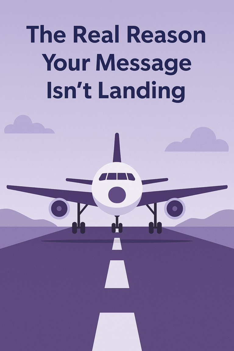 The Real Reason Your Message Isn’t Landing
